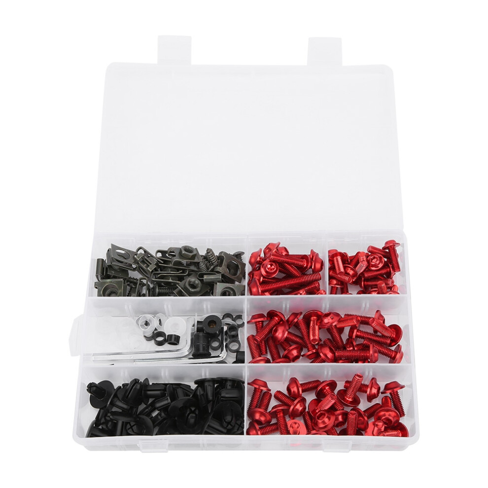 198Pcs/Set Windscreen Fairing Screws M5 M6 Bolts 8320539686530