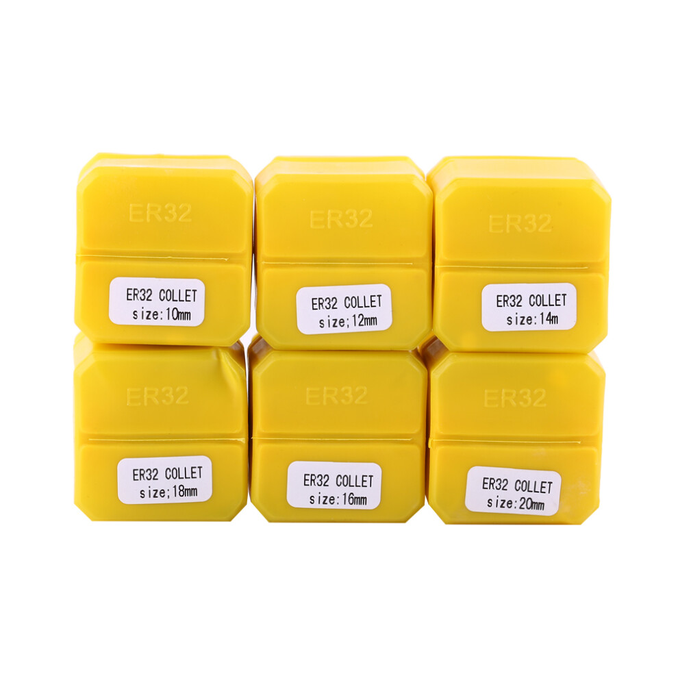 6pcs ER32 Spring Collet Set for CNC Engraving