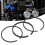 3Pcs Air Compressor Piston Ring 47mm Metal 3P 12