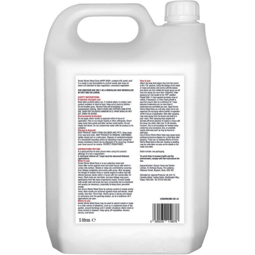 Enviro Works Weed Gone 2.5L & 5L Refill Long Trigger Weedkiller 1