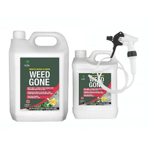 Enviro Works Weed Gone 2.5L & 5L Refill Long Trigger Weedkiller