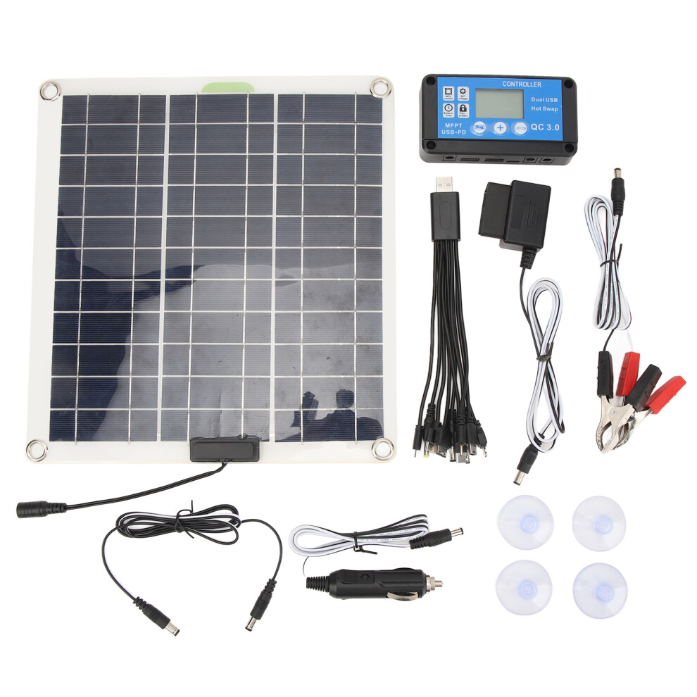 200W Solar Charger Panel High Efficiency 20A Ip67 8320539686844