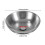 Living And Home (Silver) 38.5cm Round Ceramic Countertop Washbasin Vessel Sink 7