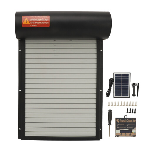 Automatic Chicken Coop Door Solar Powered