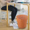 Joyous Brown Plastic Woven Basket For Storage Use Multi-Function And 10