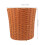 Joyous Brown Plastic Woven Basket For Storage Use Multi-Function And 3