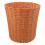 Joyous Brown Plastic Woven Basket For Storage Use Multi-Function And 5