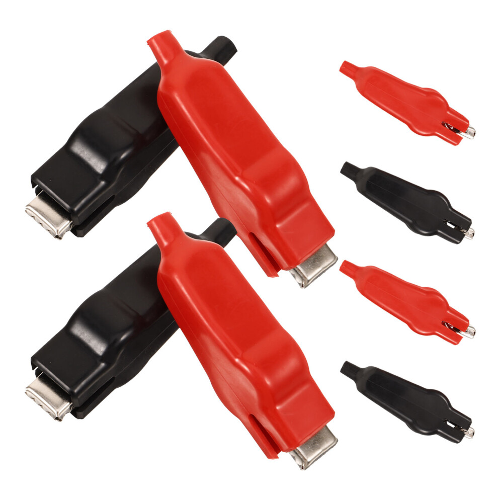 Wire Test Leads Testing Clips Plastic 8Pcs For Secure Grip 3173561334802