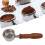 58mm Bottomless Portafilter with 2 Ears Solid Wood 11