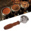 58mm Bottomless Portafilter with 2 Ears Solid Wood 12