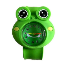 (Frog Green) Children's Pat Watch Quartz Movement Watch Children's Day Gift Birthday Gift TW
