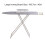 42 Inch Foldable Tabletop Ironing Board with Iron 15