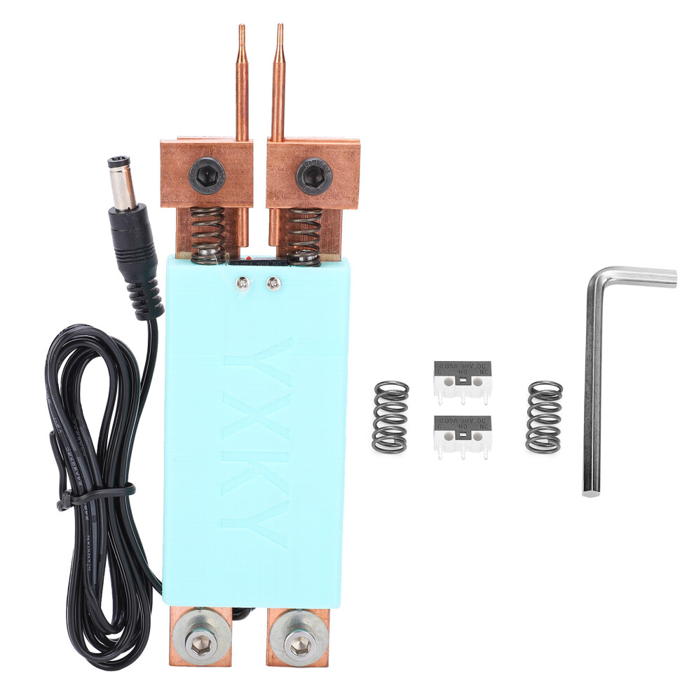 Integrated Spot Welder Pen Automatic Trigger Cyan