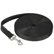 (12m*1.5cm, Black) 30m Pet Dog Leash,outdoor Tracking Leash For Large Dogs TW