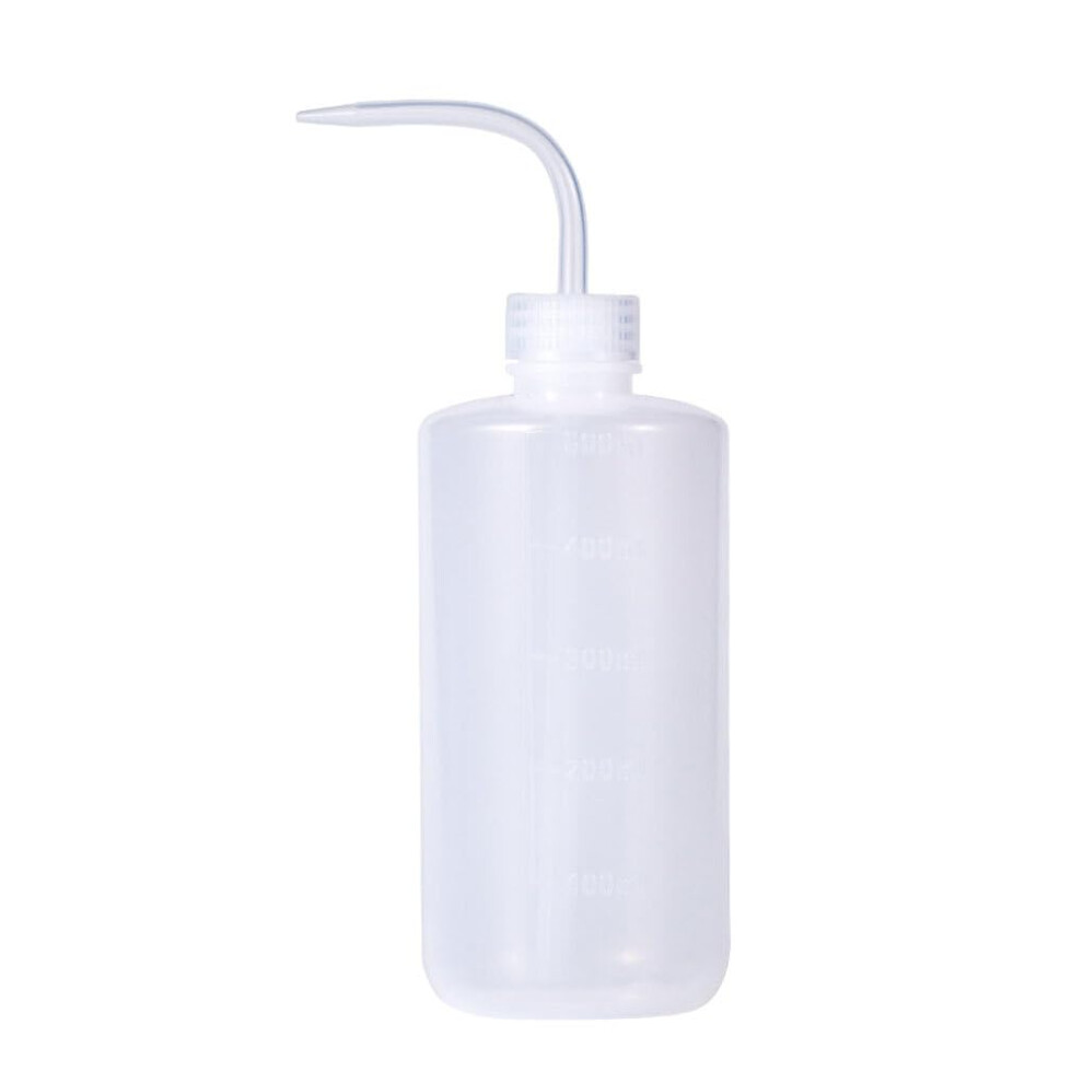 Long Tube Drip Washing Bottle 500 ml Plastic Squeeze Bottle with Narrow Pointed Mouth Durable and Reliable Design