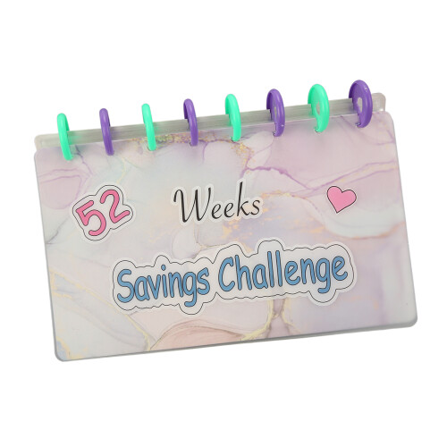 Savings Binder 52 Week Savings Challenge Money 1