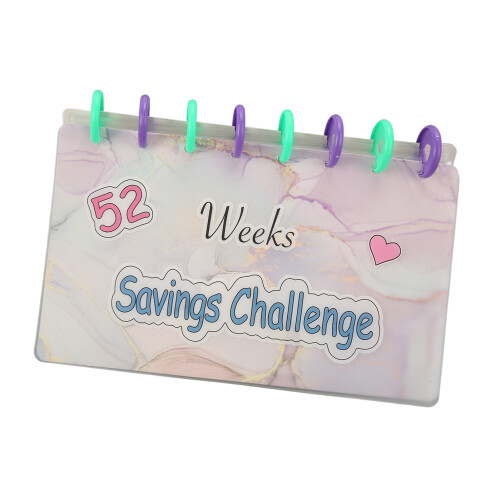 Savings Binder 52 Week Savings Challenge Money 2
