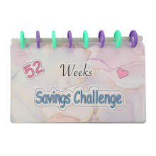 Savings Binder 52 Week Savings Challenge Money