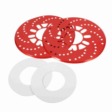 1 Set Auto Aluminium Disc Brake Rotor Trim