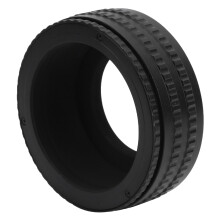 M52-M42 25-55mm Verstellbarer Fokussier-Makroverlängerungsröhre, Aluminium Schwarz