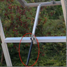 Automatic Window Opener Greenhouse Window Vent Opener Sturdy Auto Vent Opener for Greenhouses Us1 Pieceblack