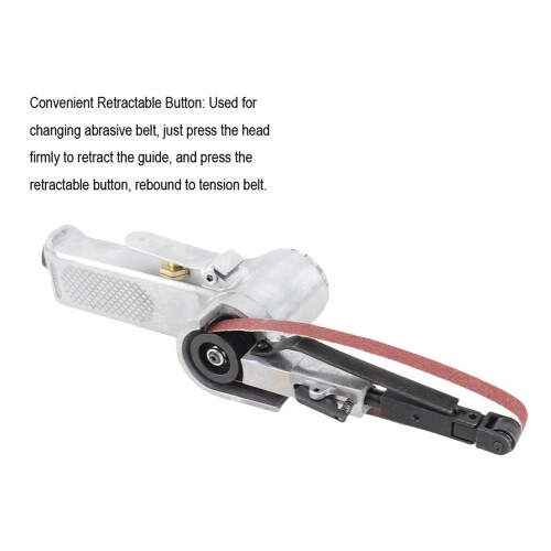 10mm Pneumatic Air Belt Sander Polisher Grinding 2
