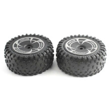 2pcs Remote Control Car Tire Parts for 144016 After Wheel Set (Wide) Wearing Parts Tire