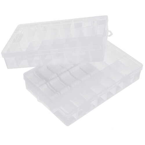 150 Stück Nähgarn-Käppchen Winderdose Set, 4cm, Milchweiß 2