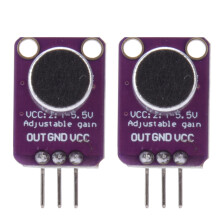 2Pcs Electret Microphone Amplifier Adjustable
