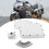 Motorcycle Low Section Oil Pan Kit with Screws 9