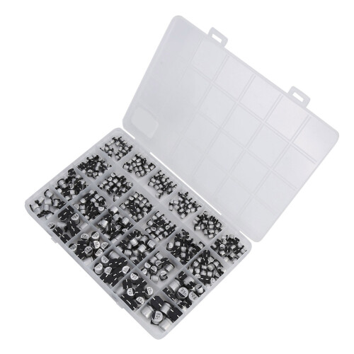 400Pcs SMD Electrolytic Capacitor 24 Values 1