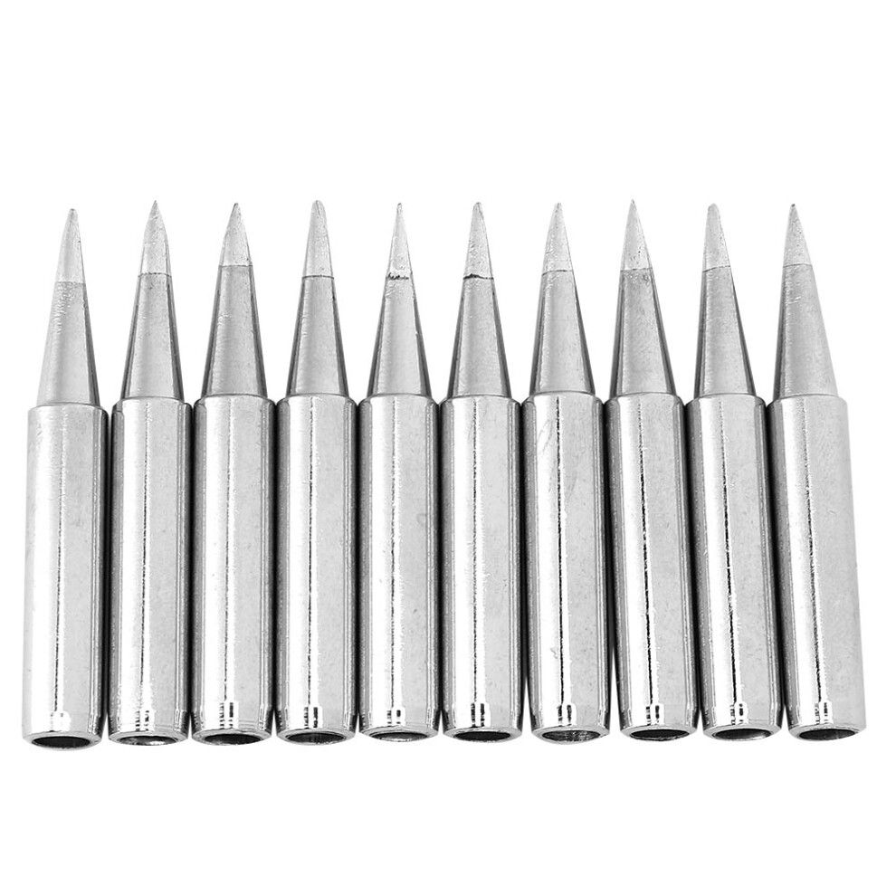 10Pcs Lead Free Solder Iron Tip Set Soldering Iron 8320539689852