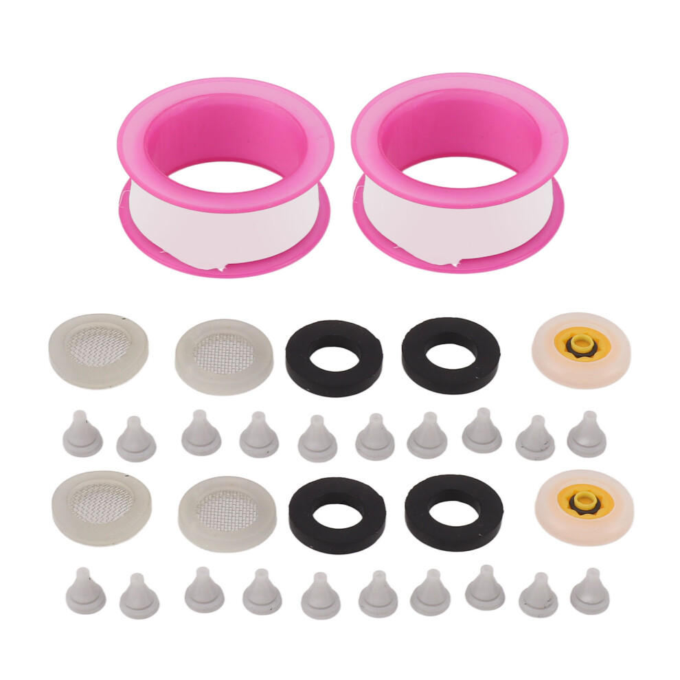 2 Set Silicone Shower Head Nozzles With Rubber 8320539689784