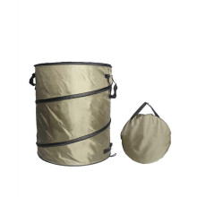 Collapsible Camp Trash Can - Reusable Pop Up Garden Bin,Yard Waste Bags for Camping,Garden,Hiking,Picnics and Outdoor (L(46*46*55cm))