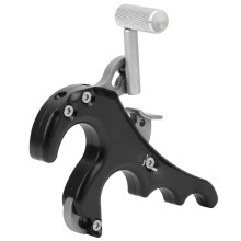 Metal Release Aid für vier Finger, Aluminium & Stahl, Schwarz