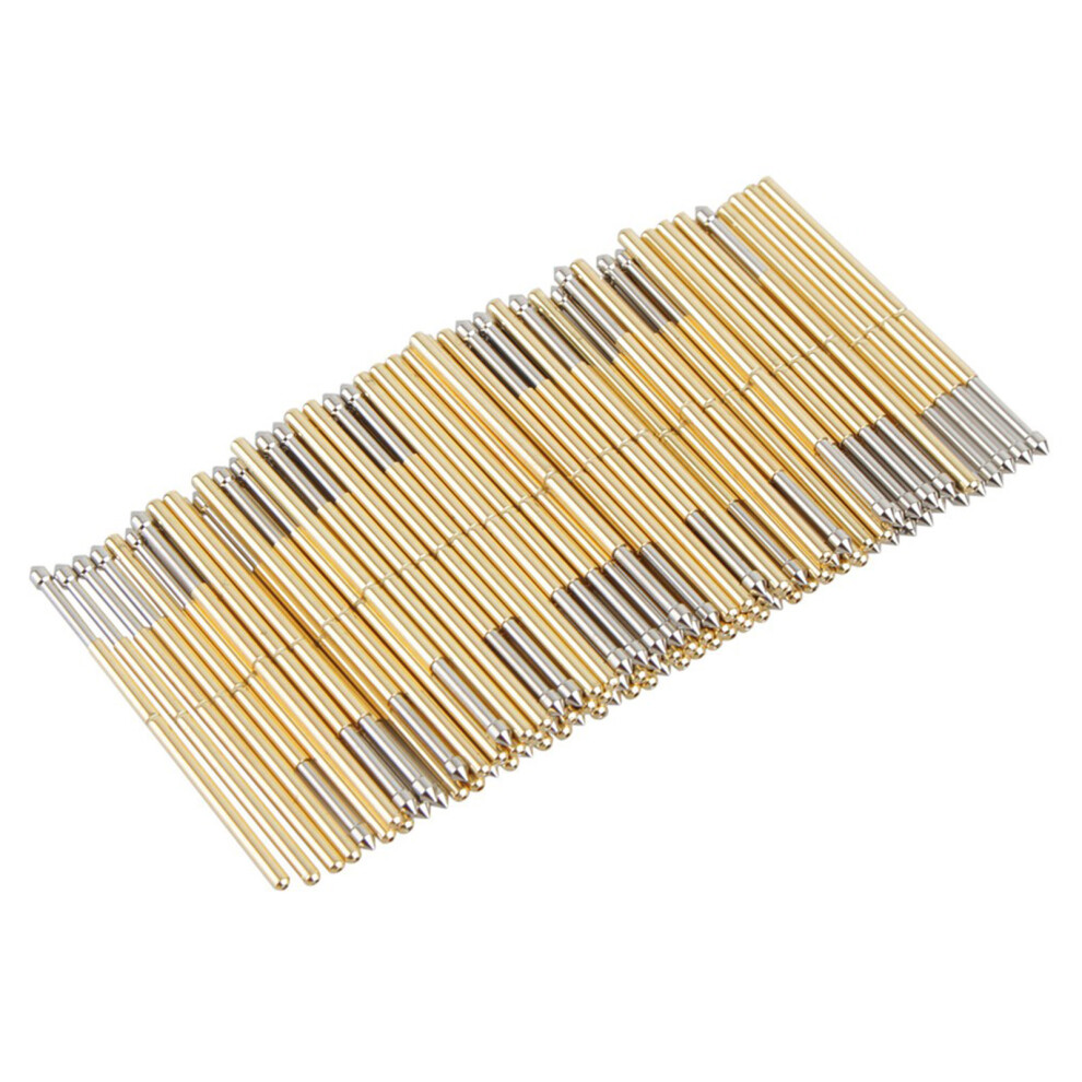 100pcs P100-E2 Spring Test Probe Cone Pogo Pin