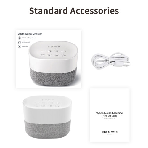 Sleeping Aid USB Charging Lower Power White Noise Maker Desk Sound 2