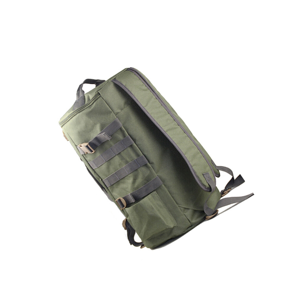 (Green) Fishing Bag Waterproof Hiking Reel Pouch Large Capacity Fish Tackle-image-OPC-PK9KPTT-NEW