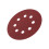 125mm Buffing Discs Red Sanding Discs 8 Hole Grit 2