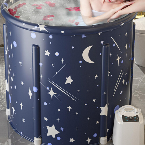Convenient and Portable Foldable Bathtub for Outdoor Indoor Bathing 2