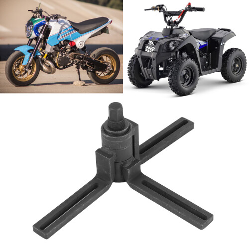 Iron Crankcase Splitter Separator Tool for Motorcycle ATV Disassembly Black 2