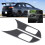 Lancer  Interior Door Handle Panel Cover Set Carbon Fiber 2pcs 1