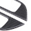 Lancer  Interior Door Handle Panel Cover Set Carbon Fiber 2pcs 6