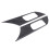 Lancer  Interior Door Handle Panel Cover Set Carbon Fiber 2pcs 15