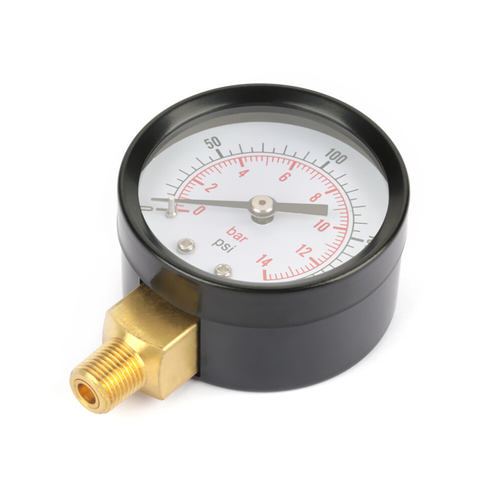 0-200psi 0-14bar Pressure Gauge Manometer for