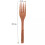 Dessert Wooden Forks Tableware Natural Vietnamese 12