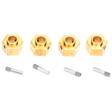 Edelstahl-RC-Chassis-Schutz für 1/10 Skala SCX10 III, 8 mm Anschluss