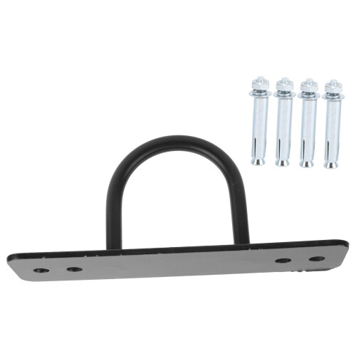 Rope Wall Ceiling Mount Hook Set, Iron + Alloy Steel, 20cm