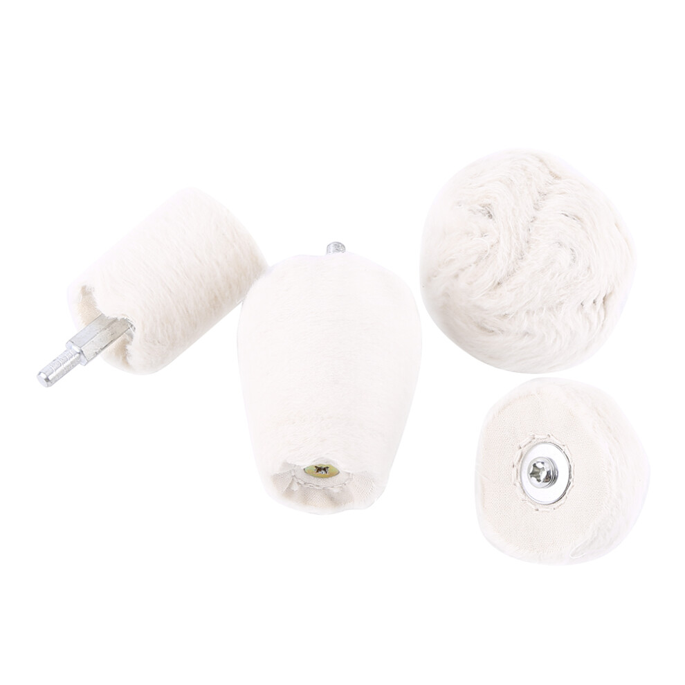 4Pcs Cotton Polishing Buffing Pad Mop Wheel 8320539691701
