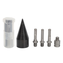 5Pcs Firewood Log Splitter Drill Bit Steel Wood